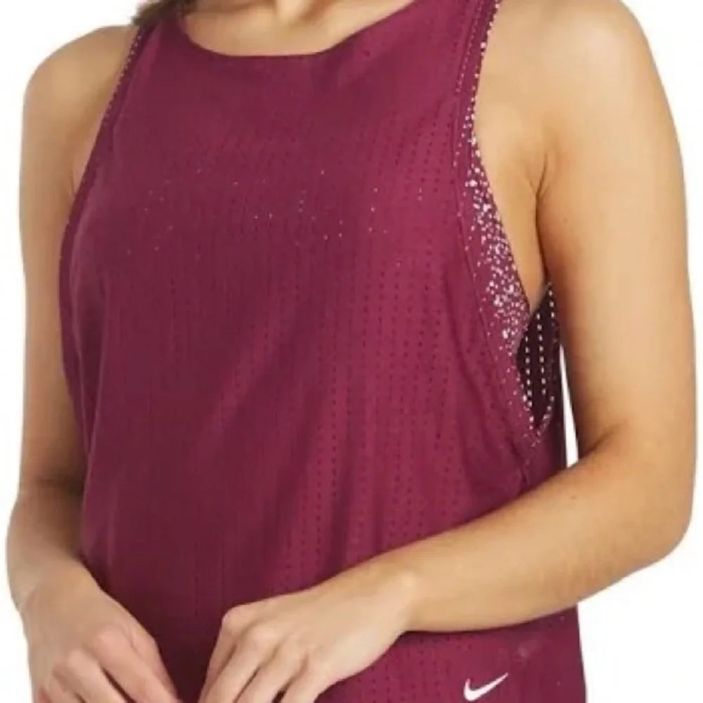 Nike Water Dots Convertible Layered Tankini Top - Picture 2 of 8